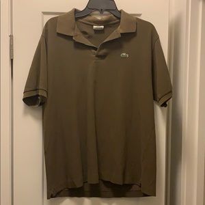 Lacoste Brown Shirt